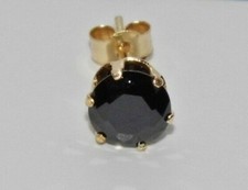 Men's 9ct Gold 1.00ct Black