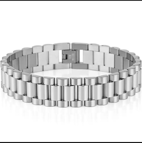 14k white gold plated - plated, 15mm