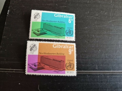 Gibraltar 1966 193 194 - gibraltar, sg