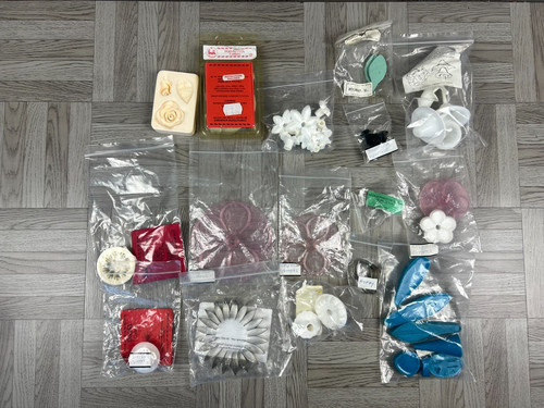 Sugar craft bundle flower - sugar,