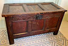 Blanket box Wooden Trunk