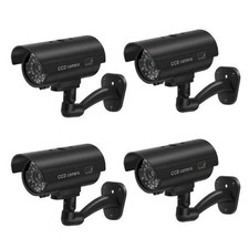 BW Dummy CCTV Camera 4 Pack