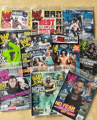 Wwe magazines 2007 2011 - wwe,