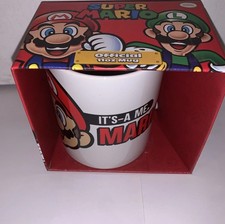 New In Box Official 11oz Mug Super Mario Mug Features Mario