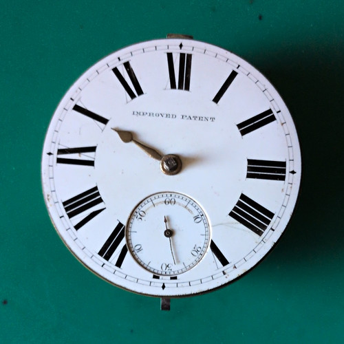 Fusee pocket watch movement - fusee,