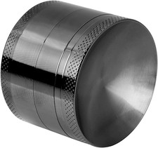 Anpro Herb Grinder Premium Aluminum, Portable Herbal Grinders with Sifter and M