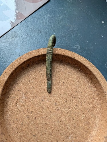 Medieval bronze annular brooch - medieval,