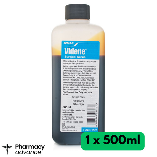 Videne iodine povidone - iodine,