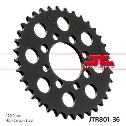 Rear sprocket tooth - 36,