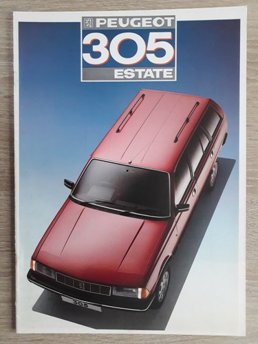 Peugeot 305 estate brochure - 305,