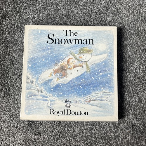 Royal doulton plate snowman - royal,