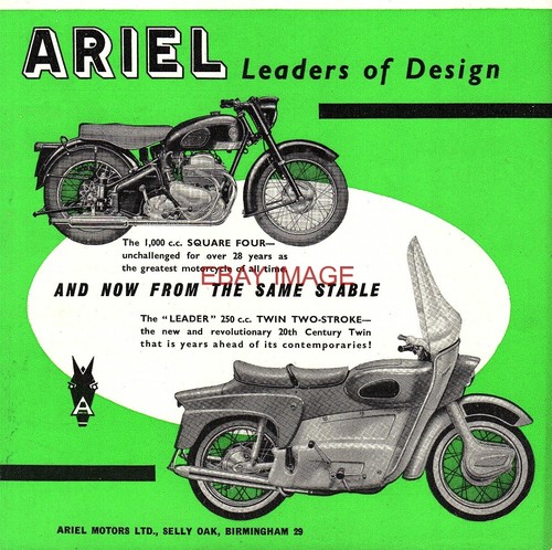 August 1958 advert ariel - august,