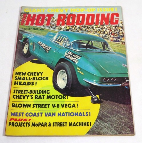 Popular hot rodding magazine - hot,