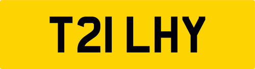 Tilly private reg number plate - tilly,