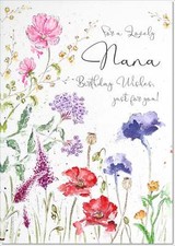 Doodlecards Nana Birthday Card