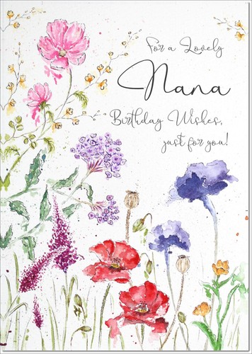 Doodlecards nana birthday - nana,
