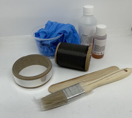 Fishing pole puller wrap kit - wrap,
