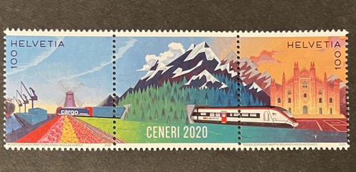 Train mountain mnh - train,