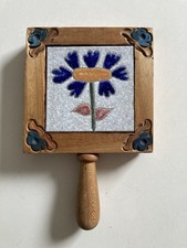 Vintage Wooden Tiled Trivet