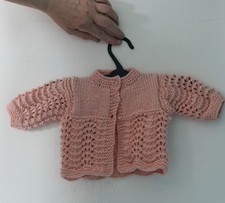 knitted matinee coat
