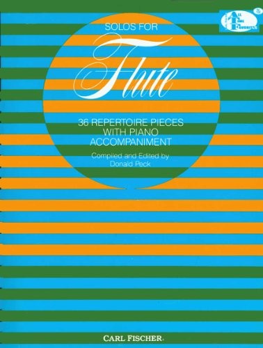 Solos for flute repertoire - for,