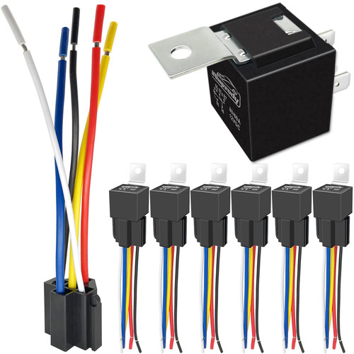 60amp 12v pin relay kit - 80/60amp,