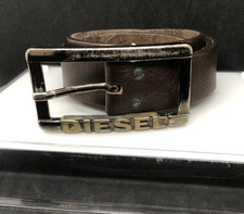 Mens Diesel Leather Belt 95cm