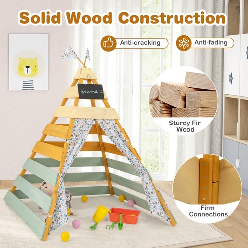 Kids wooden playhouse - kids,