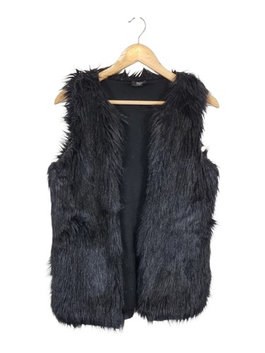 Faux fur gilet womens - fur,