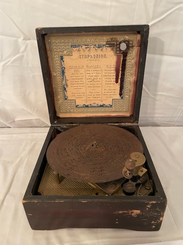 Antique miniature symphonion - antique,
