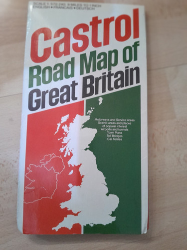 Castrol road map great - map, of