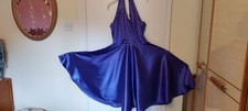 Full Circle Dress Purple 1950s  Rock & Roll Swing Dance  Fancy Dress Size 12