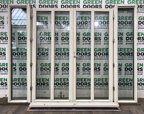 French doors with sidelights - french,
