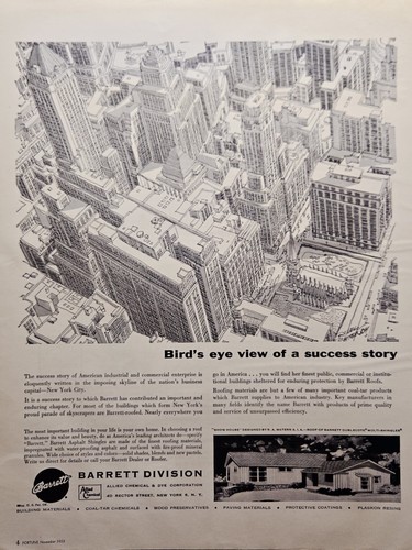1953 barrett roof materials - roof,