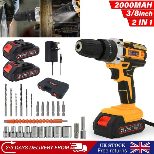 21v cordless drill screwdriver - 21v,