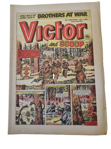 Victor and scoop - and, comic
