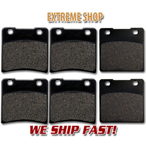 Front rear brake disc - rear, pads