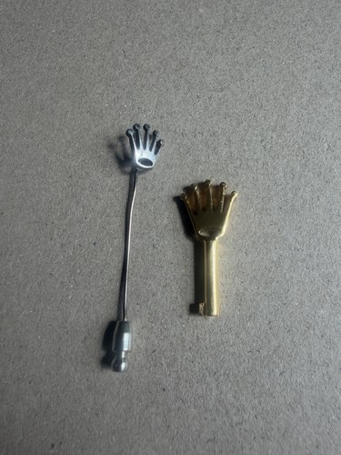 Rolex solid silver crown lapel - rolex,