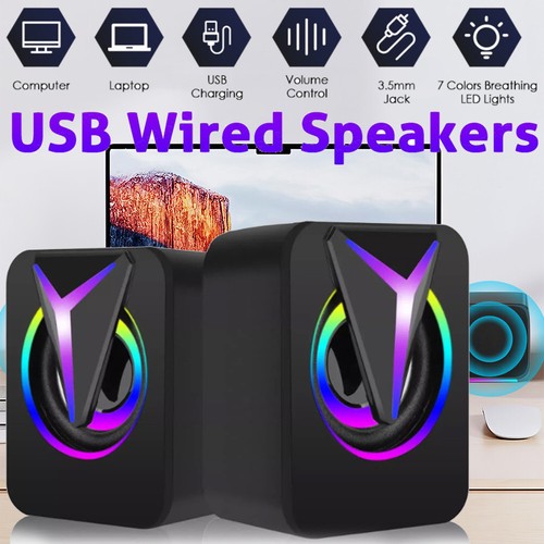2pcs computer speaker gaming - 2pcs,