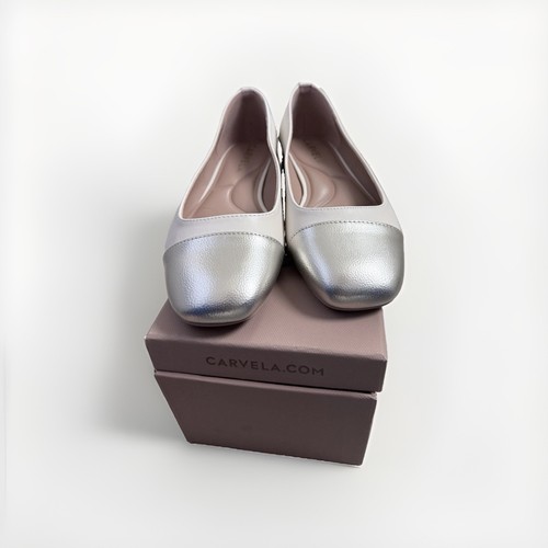 Carvela riviera bone silver - riviera, bone/silver