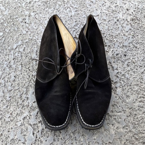 Brown suede lace - lace, chukka