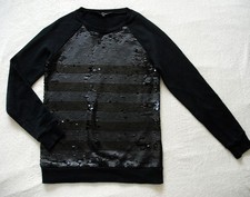 Gucci Black Sequin Front