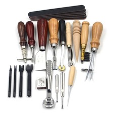 18pcs leather sewing tools - ⁺18pcs,