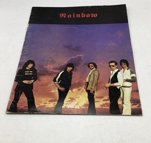 Rainbow tour programme 1980 - tour,