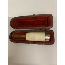 SILVER TOP CHEROOT HOLDER