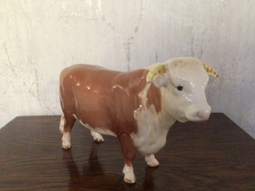 Beswick hereford bull x - beswick,