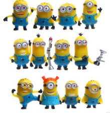 12pcs Mini Minions Despicable