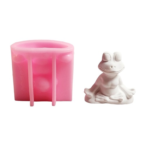 Silicone mould yoga frogs - silicone,