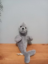 The Arctic Wildlife Grey Seal Plush Toy