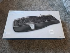 Microsoft Natural Ergonomic Keyboard 4000 V1  | QWERTY UK Layout | Black | Used